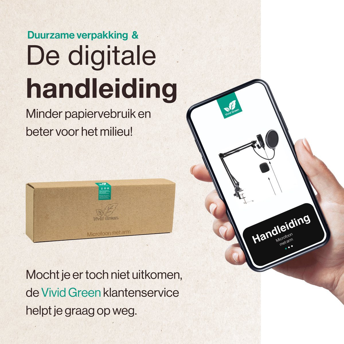 Microfoon met arm