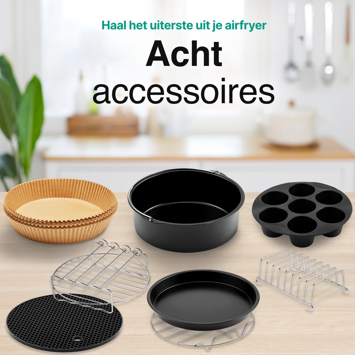 Airfryer Accessoires Complete Set