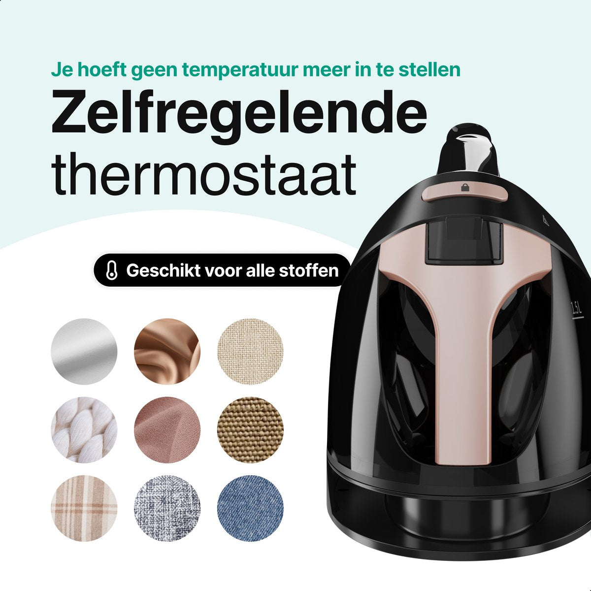 Stoomstrijkijzer met Stoomgenerator Rosé Goud