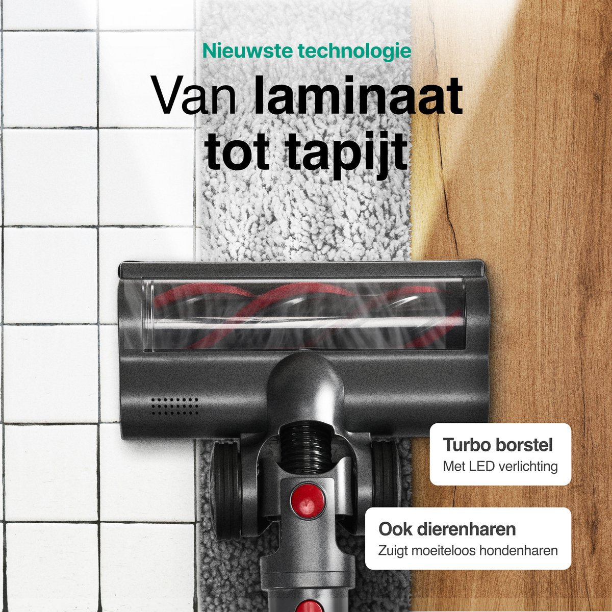 Steelstofzuiger Turbo 300W met extra Accu