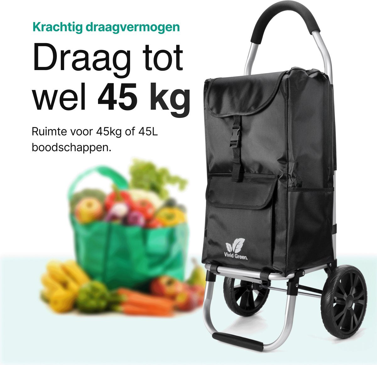 Boodschappentrolley met Wielen