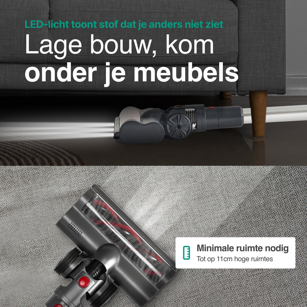 Steelstofzuiger Draadloos 300 Watt