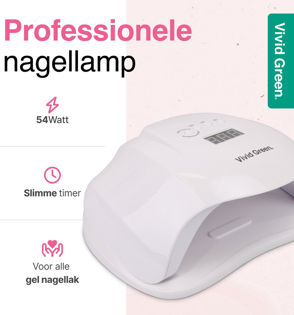 UV lamp gelnagels 54W