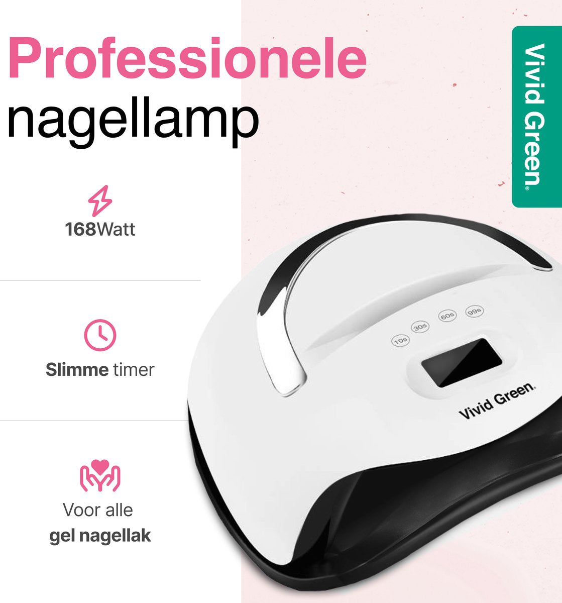 UV lamp gelnagels 168W