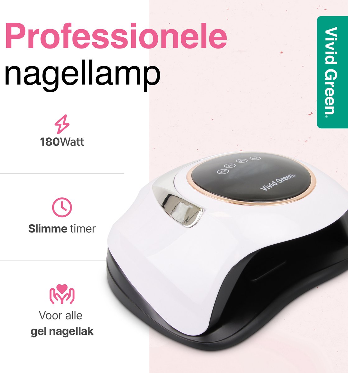 UV lamp gelnagels 180W