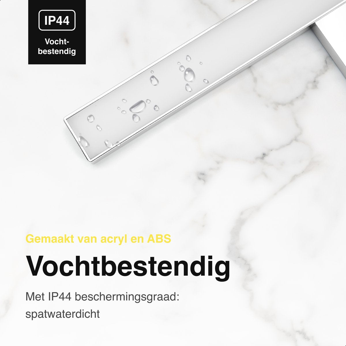Spiegellamp badkamer