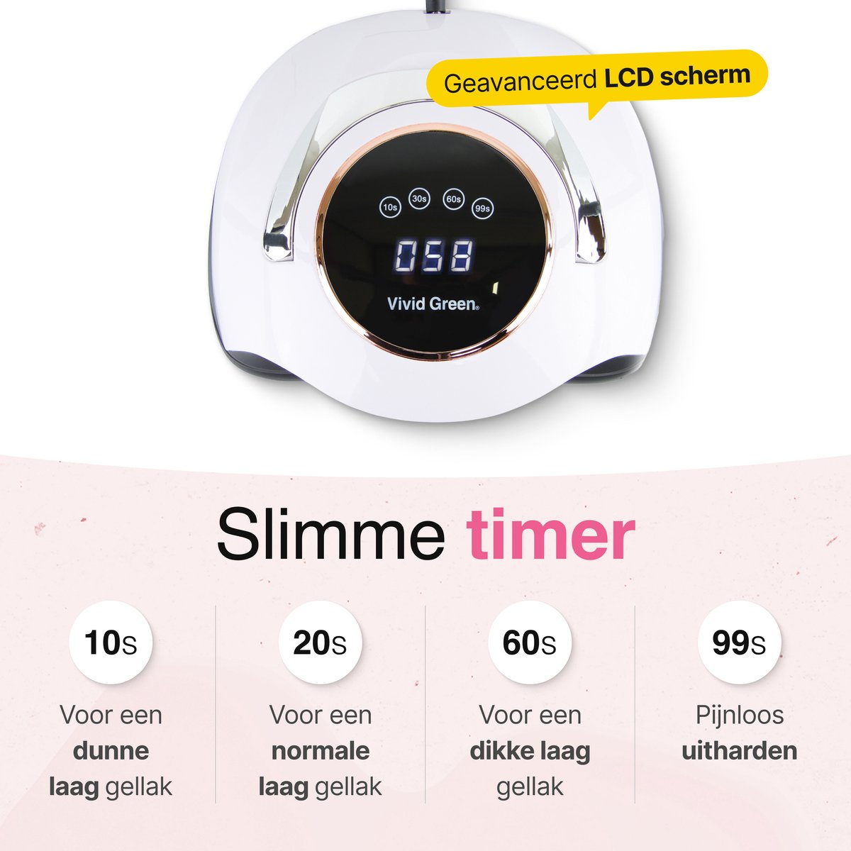 UV lamp gelnagels 180W