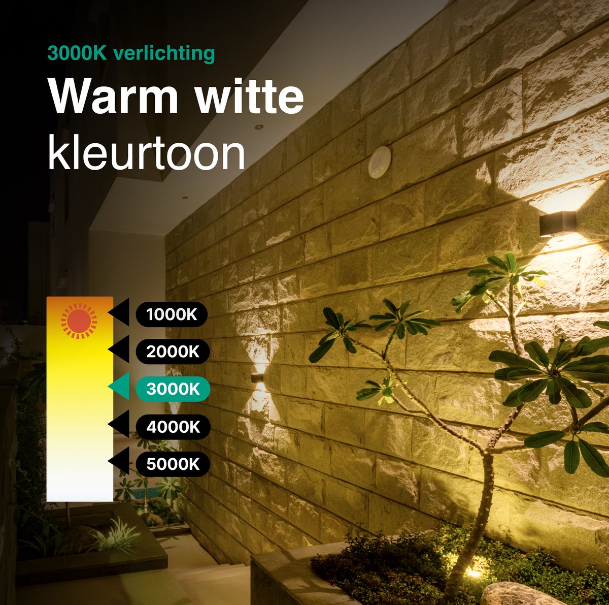 Wandlamp 4 stuks