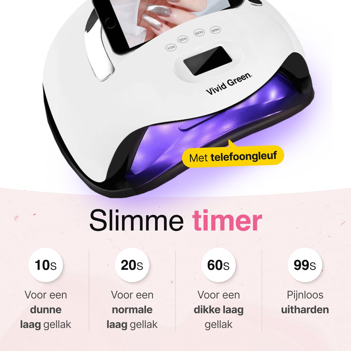 UV lamp gelnagels 168W