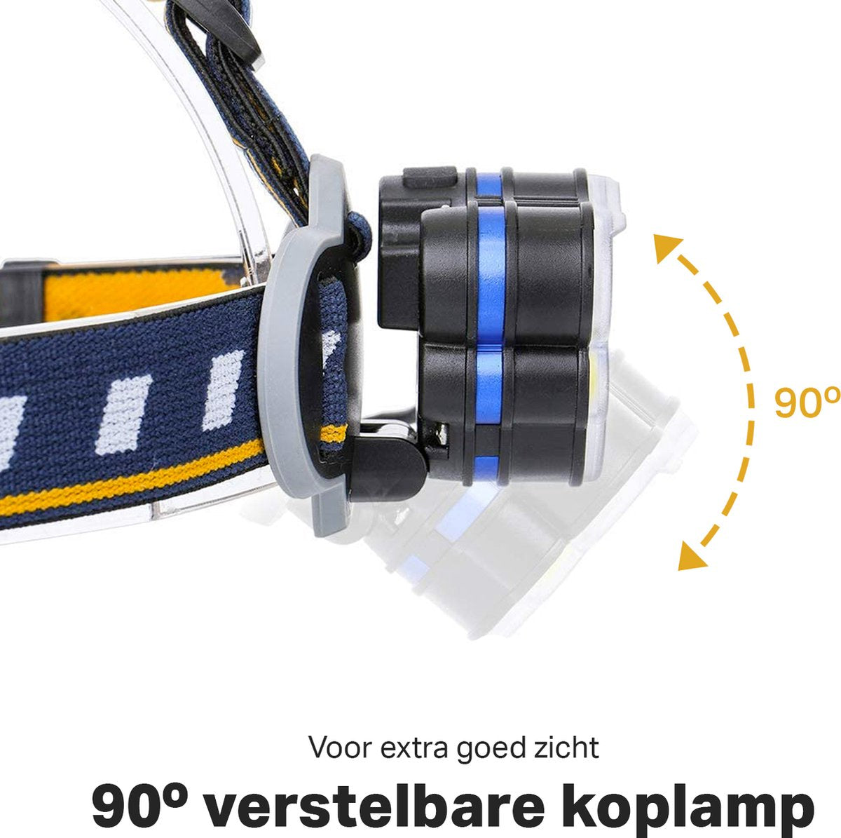 Militaire Hoofdlamp LED Oplaadbaar 18.000 Lumen