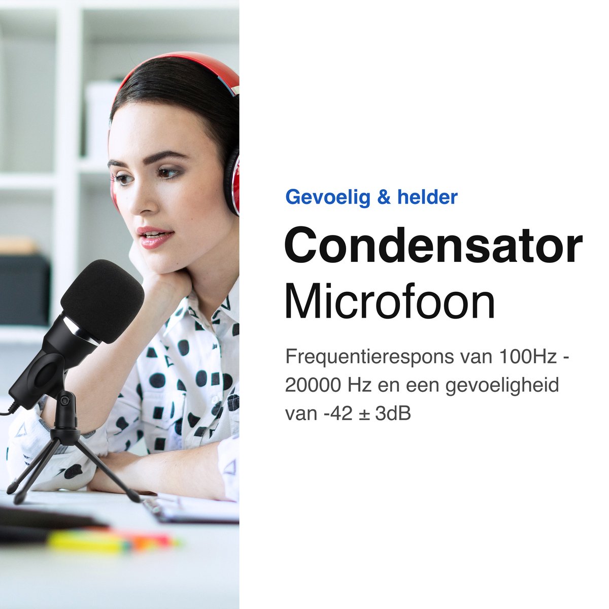 USB Microfoon met standaard