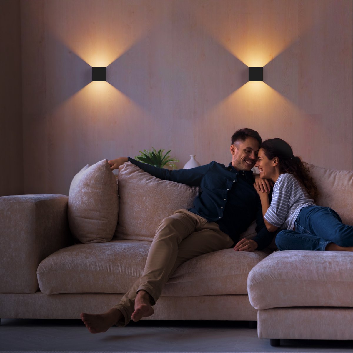 Wandlamp Oplaadbaar 2 pack