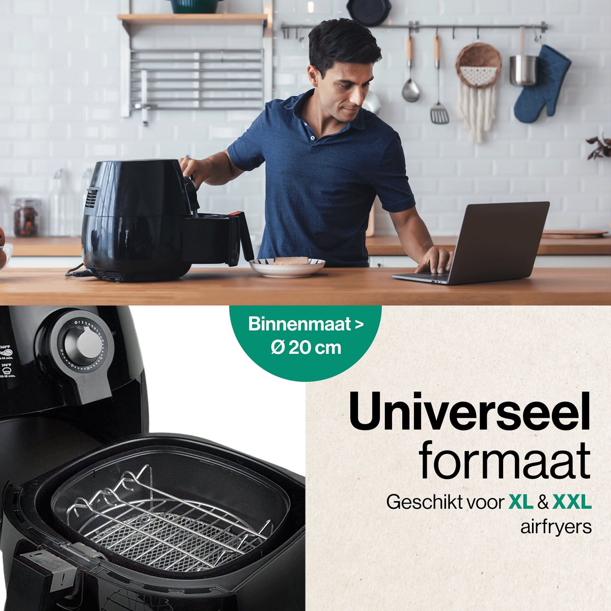Airfryer Accessoires Complete Set