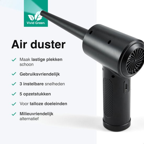 Vivid Green Airduster Draadloos