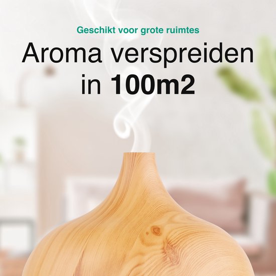 Vivid Green Aroma diffuser Lichtbruin