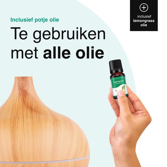 Vivid Green Aroma diffuser Lichtbruin