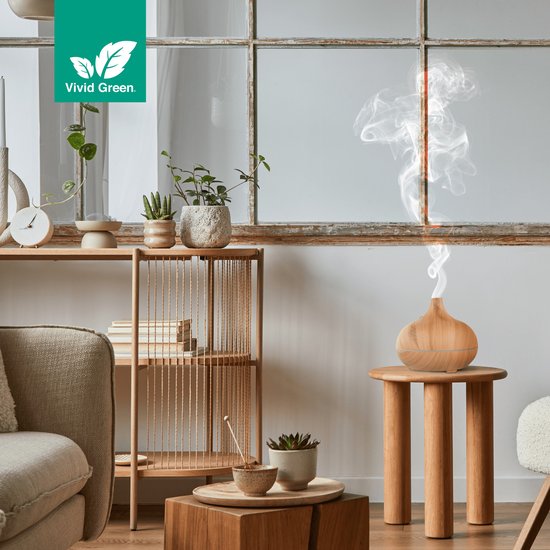 Vivid Green Aroma diffuser Lichtbruin