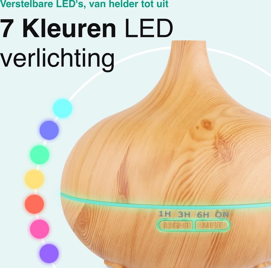 Vivid Green Aroma diffuser Lichtbruin