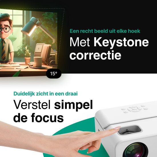 Vivid Green 1080P Full HD Beamer