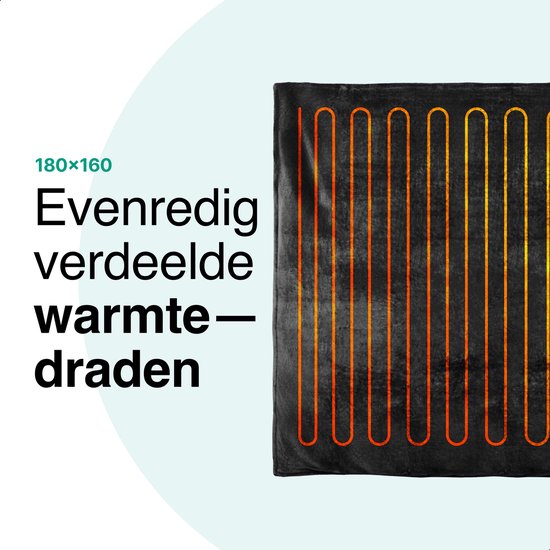 Vivid Green Elektrische Bovendeken