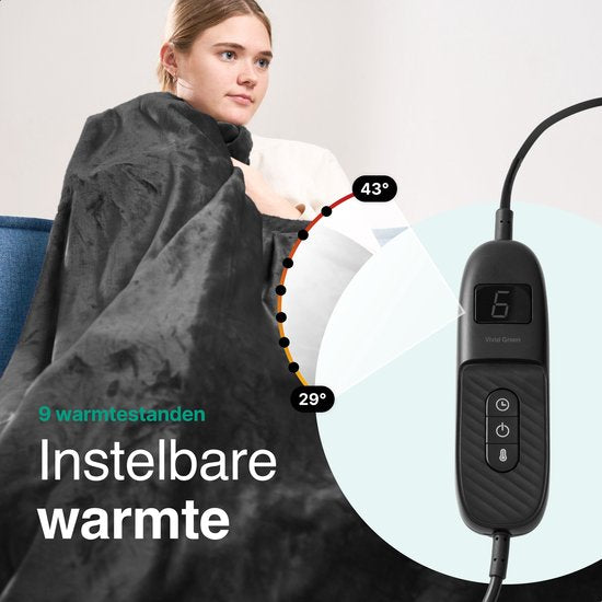 Vivid Green Elektrische Bovendeken