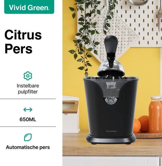Vivid Green Elektrische Citruspers