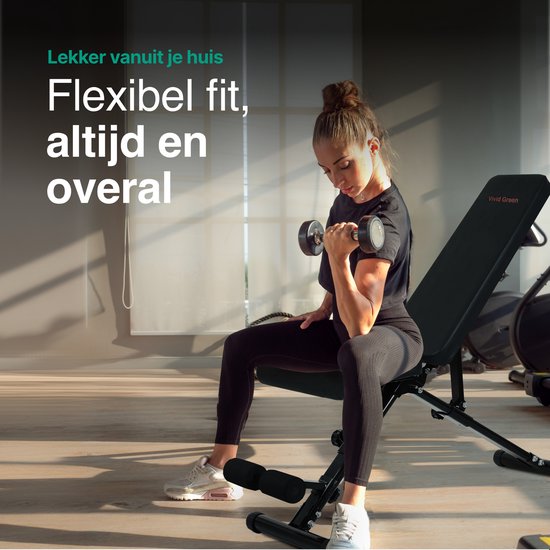 Vivid Green Fitnessbank