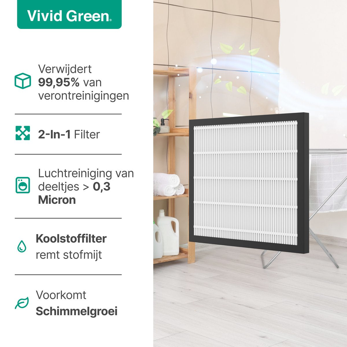 Vivid Green Hepa Filter 5259