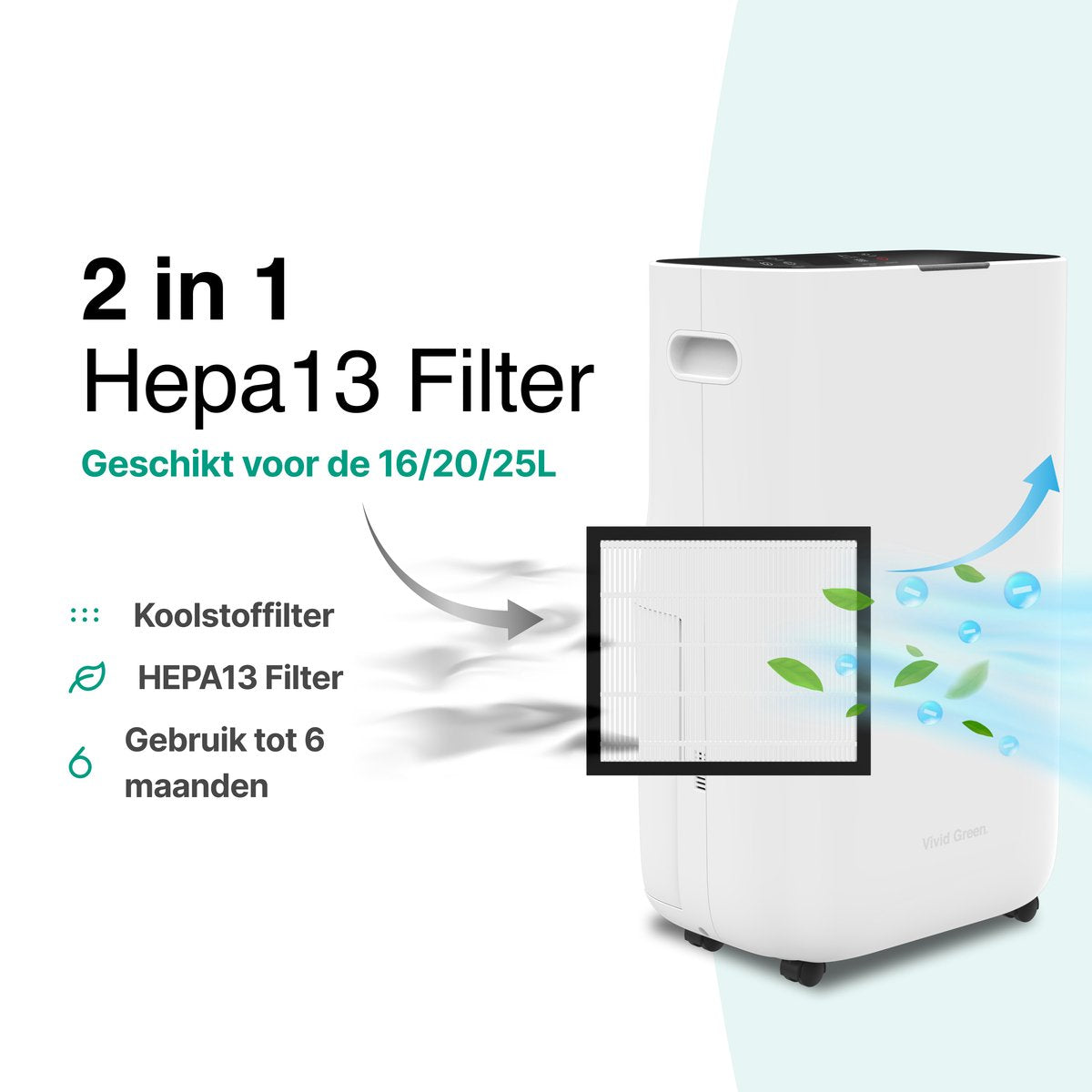 Vivid Green Hepa Filter 5259