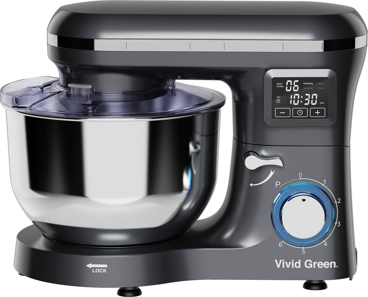 Vivid Green Keukenmachine met Display Antraciet