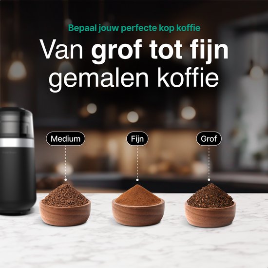 Vivid Green Elektrische Koffiemolen