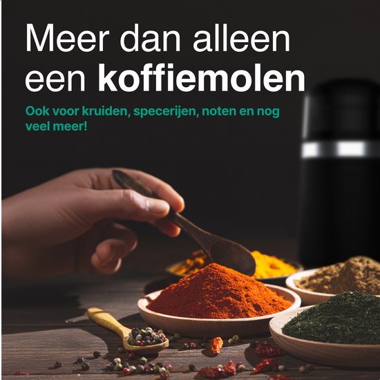 Vivid Green Elektrische Koffiemolen