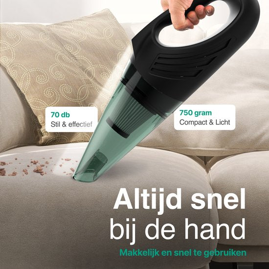 Vivid Green Kruimelzuiger Met Lamp Grijs