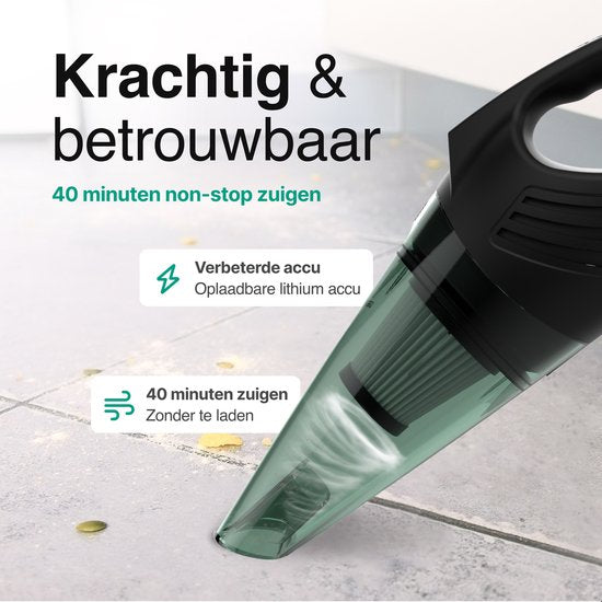Vivid Green Kruimelzuiger Met Lamp Grijs