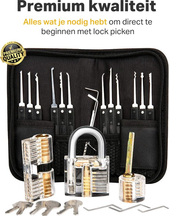 Vivid Green Lockpickset