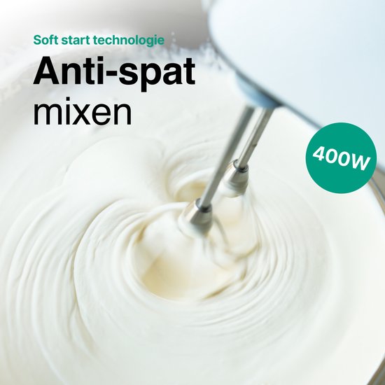 Vivid Green Handmixer Wit