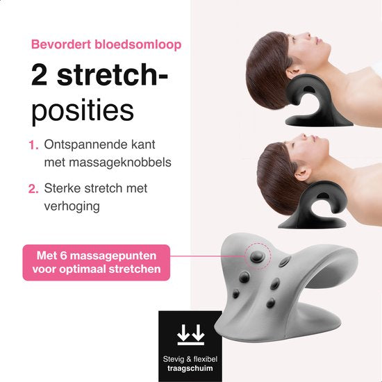 Vivid Green Nekstretcher Zwart