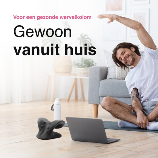Vivid Green Nekstretcher Zwart