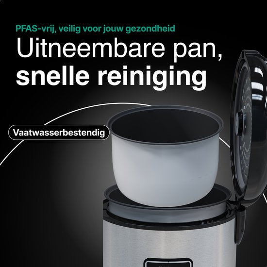 Vivid Green Rijstkoker 1.8L