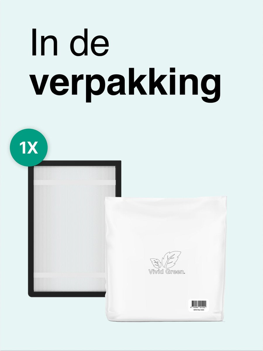 Vivid Green HEPA Filter 5080