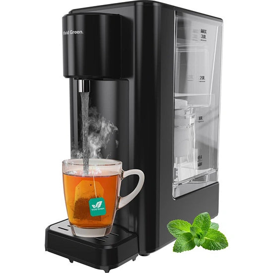 Vivid Green Heetwaterdispenser Zwart