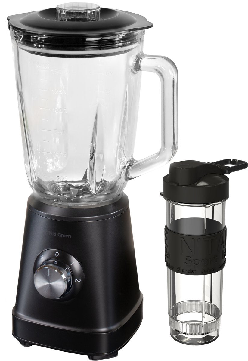 Vivid Green Blender met beker 1200W