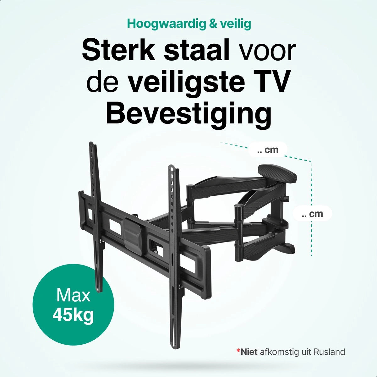 Vivid Green Tv Beugel Draaibaar en Kantelbaar