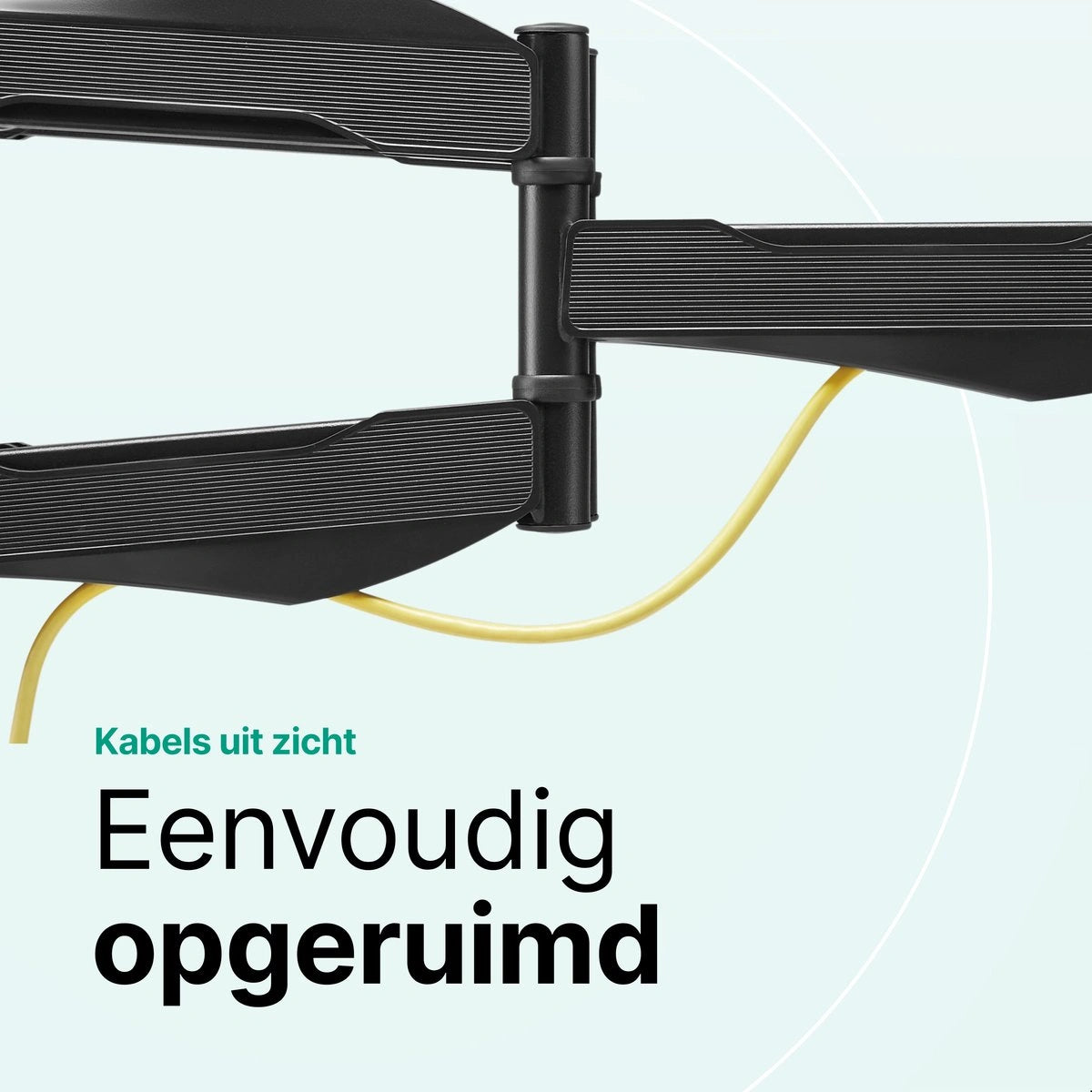 Vivid Green Tv Beugel Draaibaar en Kantelbaar