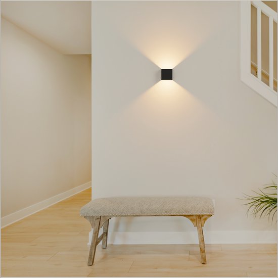 Vivid Green Wandlamp Oplaadbaar 4 Pack