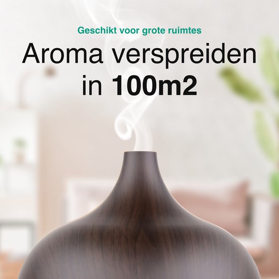 Vivid Green Aroma diffuser Donkerbruin