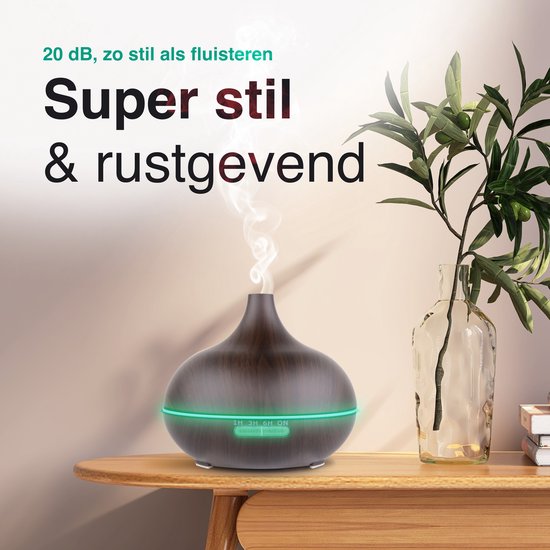 Vivid Green Aroma diffuser Donkerbruin