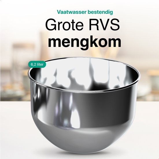 Vivid Green Keukenmachine Zwart