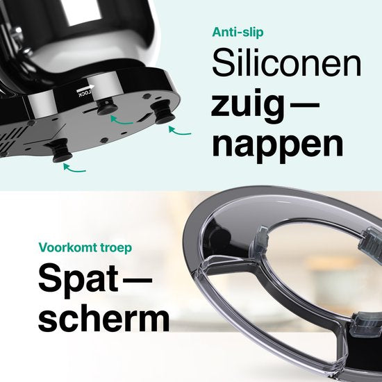 Vivid Green Keukenmachine Zwart