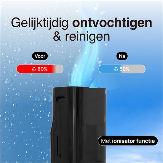 Vivid Green Luchtontvochtiger 16L Zwart